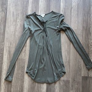 Splendid long sleeve shirt